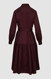 Pringle Womens Sophia Dress In Wine
