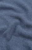 Pringle Mens Henry V Neck Lambswool Sweater In Mid Blue