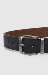 Pringle Mens Greg Reversible Belt In Navy & Tan