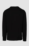 Pringle Mens Ethan Embroidery Long Sleeve T-Shirt In Black