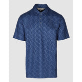 Pringle Mens Sam Performance Golfer In Blue