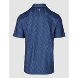 Pringle Mens Sam Performance Golfer In Blue