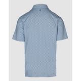 Pringle Mens Tom Performance Golfer In Light Blue