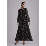 Pringle Sadie Dress In Black Multi