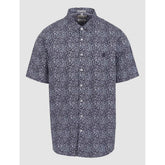 Pringle Mens Trevor Printed Tailored Shirt In Navy
