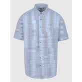 Pringle Mens Jason Check Classic Shirt In Blue