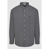 Pringle Mens Thomas Classic Long Sleeve Shirt In Black
