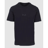 Pringle Mens Henry Raised T-Shirt In Navy