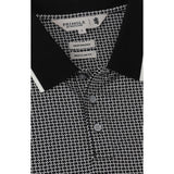 Pringle Mens Joel Mercerised Golfer In Black & White