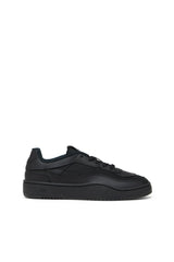 Diesel Mens S-Oval Skate Low Black Sneaker