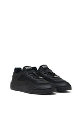 Diesel Mens S-Oval Skate Low Black Sneaker