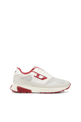 Diesel Mens S-Tame-D Running White And Red Sneaker