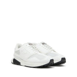 Diesel Mens S-Tame-D Running White And Black Sneaker
