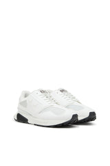 Diesel Mens S-Tame-D Running White And Black Sneaker