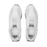 Diesel Mens S-Tame-D Running White And Black Sneaker