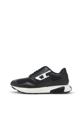 Diesel Mens S-Tame-D Running Sneakers Black & White
