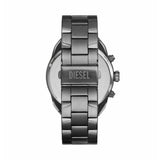 Diesel Mens Spiked Advance Two-Tone Watch In Grey