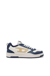Diesel MensS-Ukiyo V2 Low Sneakers In Moonbeam & Blue