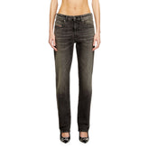 Diesel Womens 1989 D Mine L.32 Regular Jeans In Charcoal