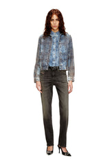 Diesel Womens 1989 D Mine L.32 Regular Jeans In Charcoal