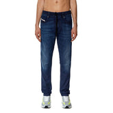 Diesel Mens D-Strukt Navy Jogg Jeans