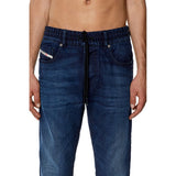 Diesel Mens D-Strukt Navy Jogg Jeans
