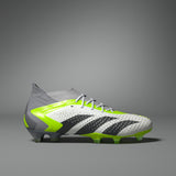 Adidas Unisex Predator Accuracy.1 FG Soccer Boots In Cloud White / Core Black / Lucid Lemon