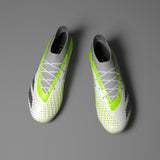 Adidas Unisex Predator Accuracy.1 FG Soccer Boots In Cloud White / Core Black / Lucid Lemon