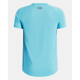 Under Armour Boys Tech™ 2.0 Short Sleeves T-Shirt In Fresco Blue/Black