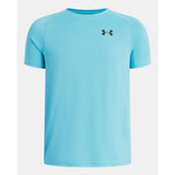 Under Armour Boys Tech™ 2.0 Short Sleeves T-Shirt In Fresco Blue/Black
