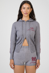 Sissyboy Ladies Sport Knit Jersey In Grey