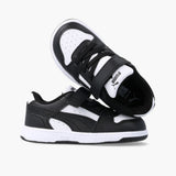 Puma Boys Rebound Slam Lo Ac+ Infants Shoes In Black