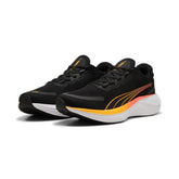 Puma Mens Scend Pro Sneakers In Black/Sun Stream