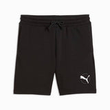 Puma Youth Boys Sport Graphic Knitted Shorts In Puma Black