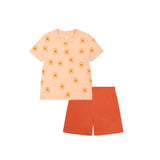 Converse Boys Sustainable Core 2 Piece Set In Pale Magma