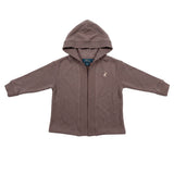 Polo Girls Kim Panel Hoodie In Iron