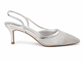 Paradox Ladies Evening Heels In Silver