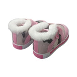 Pierre Cardin Girls Koala Hi-Top Shoes In Pink