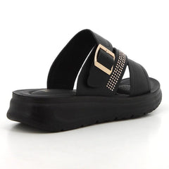 Pierre Cardin Ladies Andaz Black Sandals