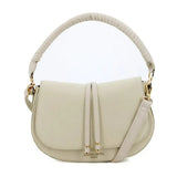 Pierre Cardin Estee Saddle Bag In Cream