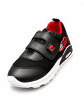 Pierre Cardin Boys Jude Baby Sneakers In Black/Red/White