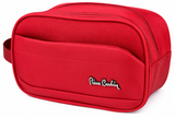 Pierre Cardin Lyon Toiletry Bag In Red