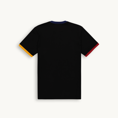 Tshepo Jeans Unisex Plain Ribbed T-Shirt In Black