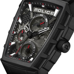 Police Men Tough Gear Watch Red/Black