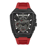 Police Men Tough Gear Watch Red/Black