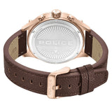 Police Rose Gold Brown Dial