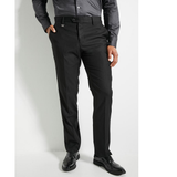 Polo Mens Custom Fit Travel Formal Trouser In Black