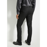 Polo Mens Custom Fit Travel Formal Trouser In Black