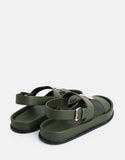 Polo Womens Moulded Trim Sandals In Green