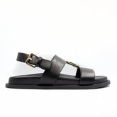 Polo Womens Moulded Trim Sandals In Black - Refined Edition